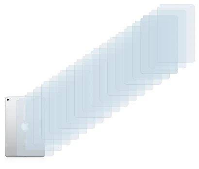 Image of the device Apple iPad Mini 5 2019 (Back, 5th Gen.) with a wide variety of screen protectors.