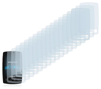 Image of the device TwoNav Trail 2 with a wide variety of screen protectors.