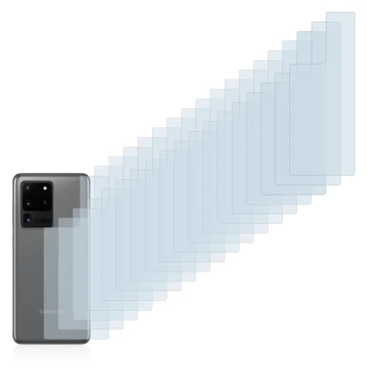 Image of the device Samsung Galaxy S20 Ultra (Back) with a wide variety of screen protectors.