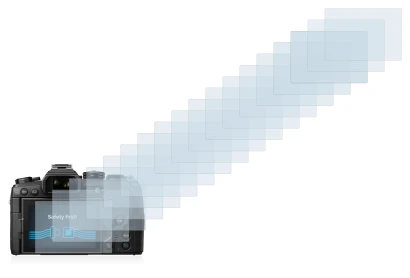 Image of the device Olympus OM-D E-M1 Mark III with a wide variety of screen protectors.