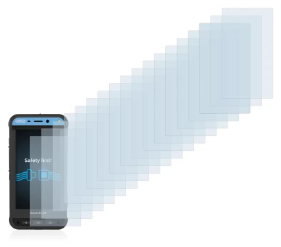 Image of the device Ecom Smart-Ex 02 DZ1 with a wide variety of screen protectors.