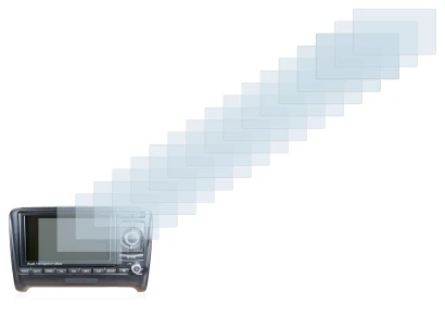 Image of the device Audi A3 8P 2004-2012 RNS-E with a wide variety of screen protectors.