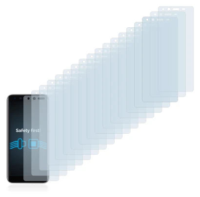 Image of the device Emporia Smart 3 mini with a wide variety of screen protectors.