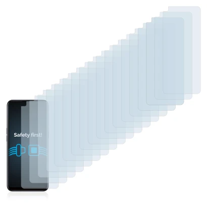 Image of the device Oppo A53s with a wide variety of screen protectors.