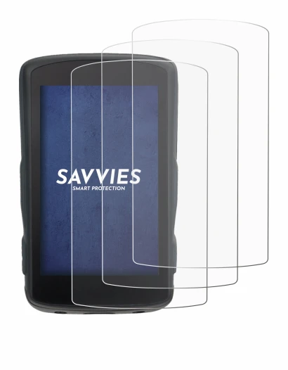 Image of the device Hammerhead Karoo 2 with a wide variety of screen protectors.