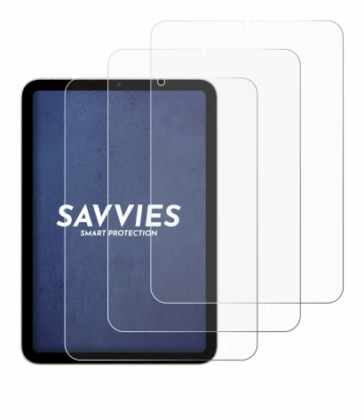Image of the device Apple iPad Mini 6 WiFi 2021 with a wide variety of screen protectors.