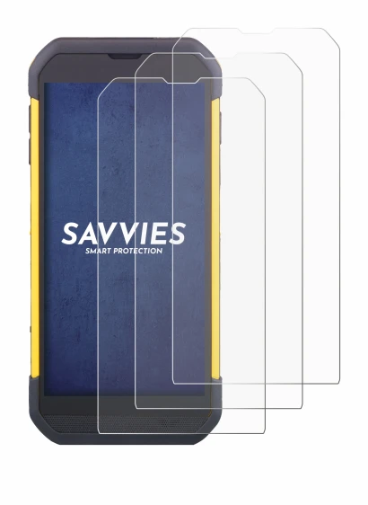 Image of the device Cipherlab RS35 with a wide variety of screen protectors.