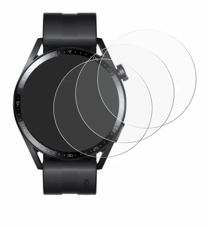 Image of the device Huawei Watch GT 3 (46 mm) with a wide variety of screen protectors.