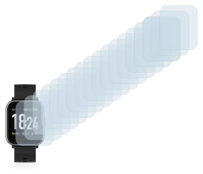 Image of the device Denver SW-163 with a wide variety of screen protectors.