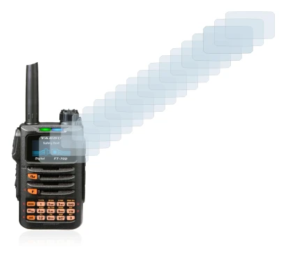 Image of the device Yaesu FT-70DR with a wide variety of screen protectors.