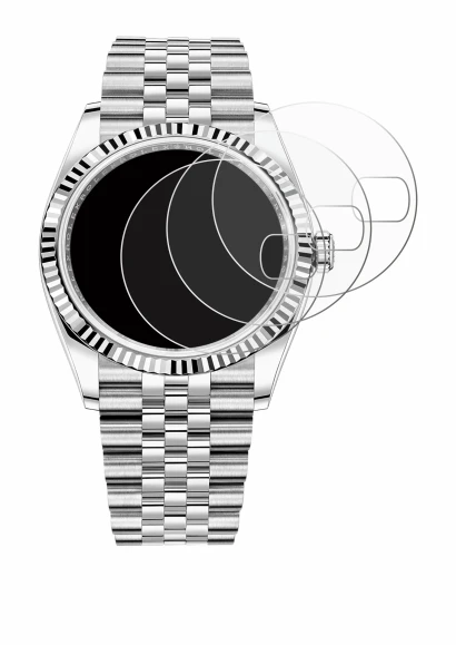 Image of the device Rolex Datejust 36 with a wide variety of screen protectors.