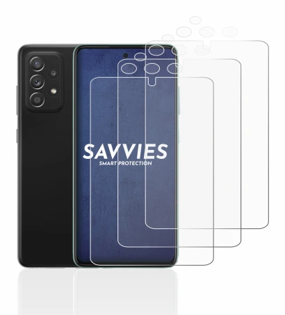 Image of the device Samsung Galaxy A52s 5G (Front+Camera) with a wide variety of screen protectors.