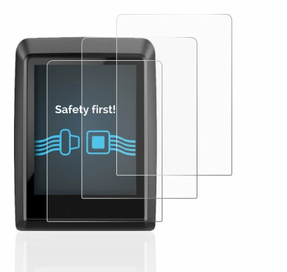 Image of the device Bosch Kiox 300 with a wide variety of screen protectors.