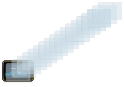 Image of the device Trimble T7 with a wide variety of screen protectors.