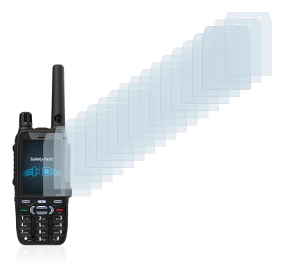Image of the device Motorola MXP600 with a wide variety of screen protectors.