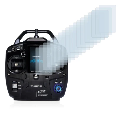 Image of the device Futaba T4GRS with a wide variety of screen protectors.