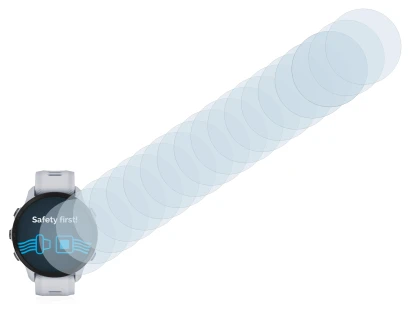 Image of the device Garmin Forerunner 955 Solar with a wide variety of screen protectors.