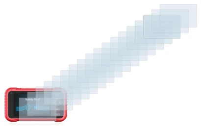 Image of the device Launch CRP 123 / 129 EVO with a wide variety of screen protectors.