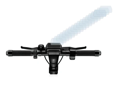 Image of the device SoFlow SO4 Pro (2nd Gen.) with a wide variety of screen protectors.