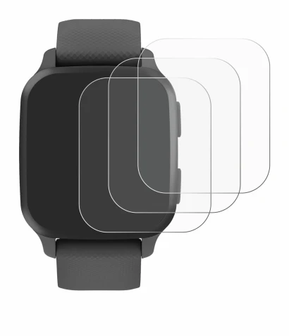 Image of the device Garmin Venu Sq 2 with a wide variety of screen protectors.