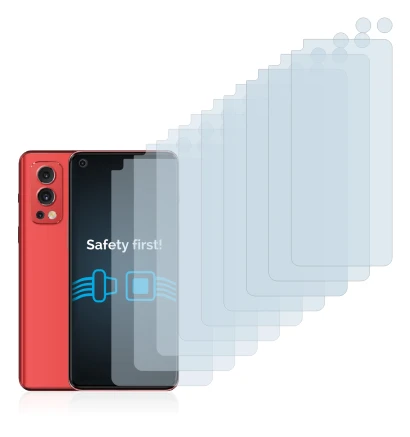 Image of the device OnePlus Nord 2 5G (Front+Camera) with a wide variety of screen protectors.
