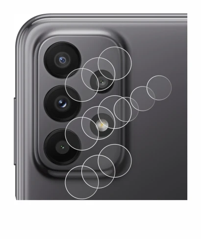 Image of the device Samsung Galaxy A23 5G (ONLY Camera Lens) with a wide variety of screen protectors.