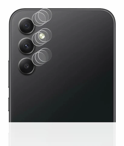 Image of the device Samsung Galaxy A34 5G (ONLY Camera Lens) with a wide variety of screen protectors.