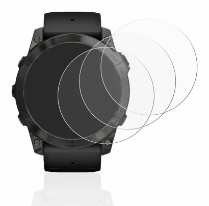 Image of the device Garmin Epix Pro (Gen 2) (51 mm) with a wide variety of screen protectors.