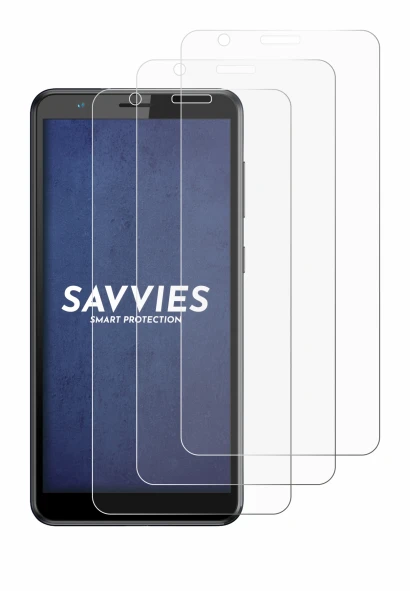Image of the device ZTE Blade A31 with a wide variety of screen protectors.