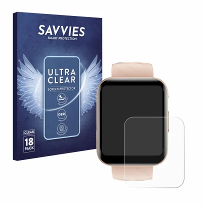 Front side of a product packaging with the brand logo Savvies. Next to it is the device RUIMEN D1 shown with the corresponding