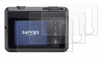 Image of the device Leica SOFORT 2 with a wide variety of screen protectors.