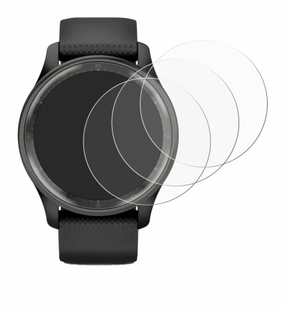 Image of the device Garmin Vivomove Trend with a wide variety of screen protectors.