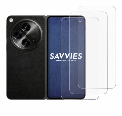 Image of the device OnePlus Open with a wide variety of screen protectors.