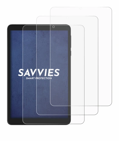 Image of the device Doogee T20 Mini with a wide variety of screen protectors.