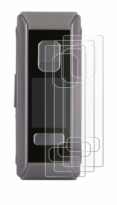 Image of the device GeekVape Aegis Max2 / Max100 with a wide variety of screen protectors.