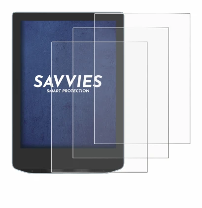 Image of the device Vivlio Light with a wide variety of screen protectors.