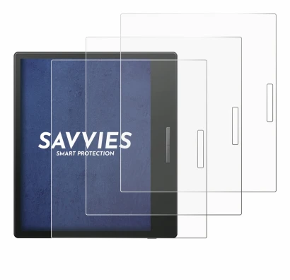 Image of the device Boox Go Color 7 with a wide variety of screen protectors.