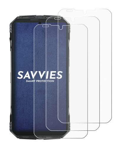 Image of the device Doogee S Punk with a wide variety of screen protectors.