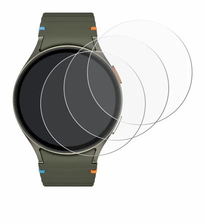 Image of the device Samsung Galaxy Watch 7 (44 mm) with a wide variety of screen protectors.
