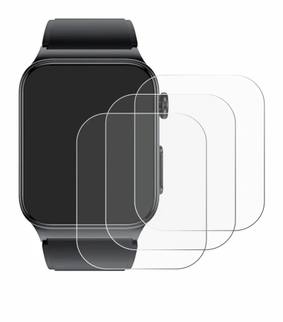 Image of the device andoer Smartwatch 1.85" with a wide variety of screen protectors.
