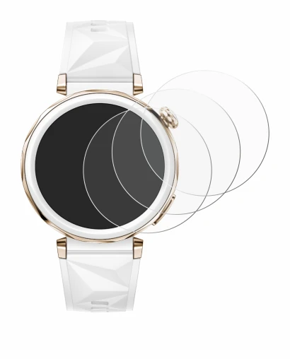Image of the device Huawei Watch GT 5 Pro (42 mm) with a wide variety of screen protectors.