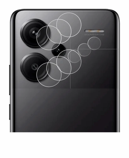 Image of the device Xiaomi Redmi Note 13 Pro+ 5G (ONLY Camera Lens) with a wide variety of screen protectors.