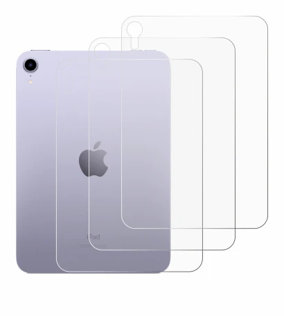 Image of the device Apple iPad Mini 7 WiFi 2024 (Back) with a wide variety of screen protectors.