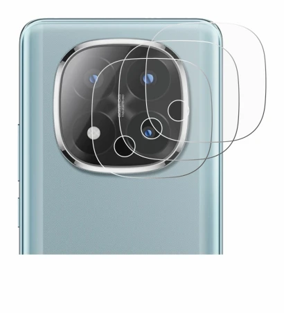 Image of the device Xiaomi Redmi Note 14 Pro Plus (ONLY Camera Lens) with a wide variety of screen protectors.