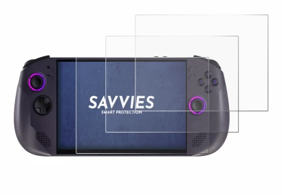 Image of the device Lenovo Legion Go S with a wide variety of screen protectors.