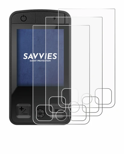 Image of the device Bosch Kiox 400C with a wide variety of screen protectors.