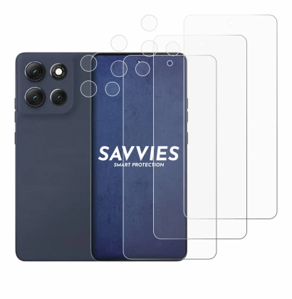 Image of the device Motorola Moto G86 Power (Front+Camera) with a wide variety of screen protectors.