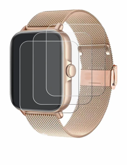 Image of the device Pireware Elegance 4 with a wide variety of screen protectors.