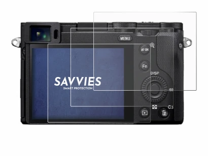 Image of the device Sony RX1R III with a wide variety of screen protectors.
