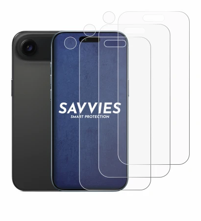 Image of the device Apple iPhone Air (Front+Camera) with a wide variety of screen protectors.